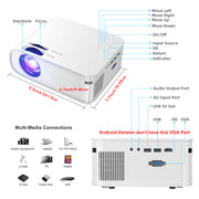 Home HD Wireless Portable Mobile Phone Projector