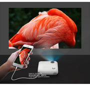 HD 1080p mobile phone wifi wireless same screen projector